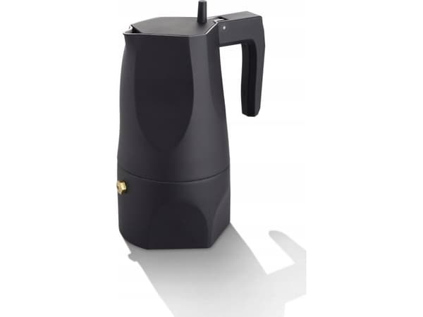 Kawiarka Alessi Alessi Espresso kaffetrakter Moka MT18/3 B sort