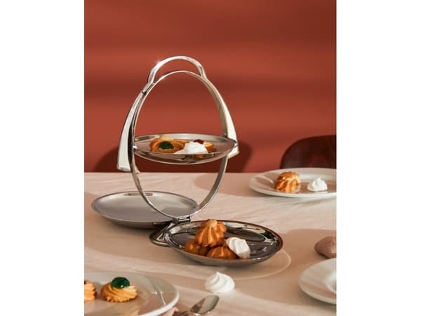 Alessi Anna Gong, 440 mm, 200 mm, Rostfritt stål, Rostfritt stål, Alessandro Mendini