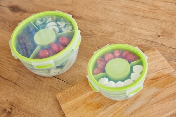 Tefal N10713, Bolle, Rund, 2,6 l, Grønn, Gjennomsiktig, Polypropylen (PP), Knapp