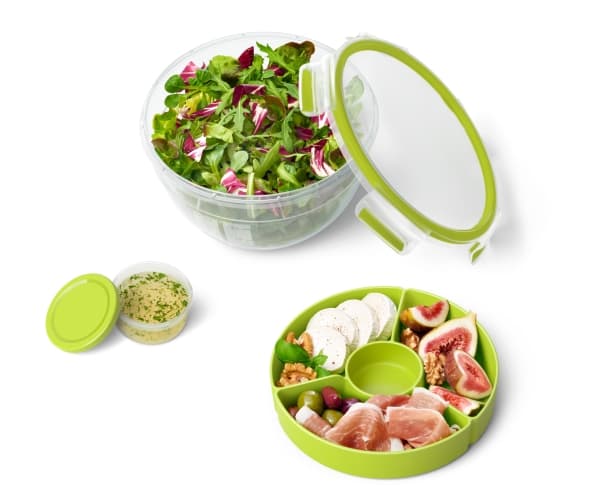 Tefal N10713, Bolle, Rund, 2,6 l, Grønn, Gjennomsiktig, Polypropylen (PP), Knapp