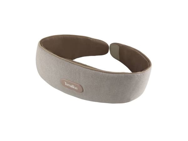 Terraillon 15405, Kompresjonsmassasje, Tilbake, Belte, Muskel, Hals, Beige, Knapper, Batteri, Innebygget