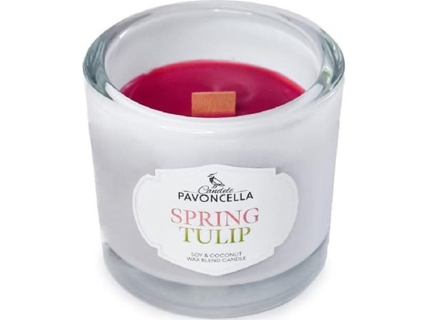 Spring Tulip soya lys hvit 170g
