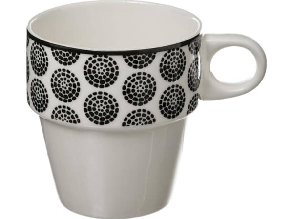 Art-Pol Set med 4 Bohemia-muggar 260 ml