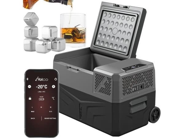 Yolco BCX30 CARBON jääkaappi Kannettava (sijoitus) 28 L F Musta musta