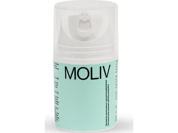 MOLIV Oleogel for ansiktsvask med levende probiotika 50ml