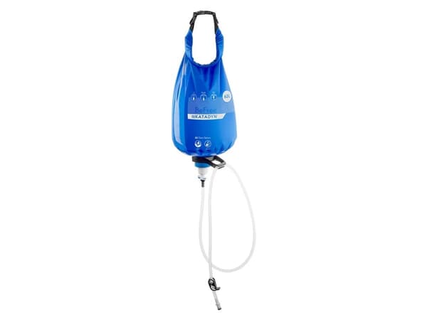 Katadyn 8020859, 6 l, Sort, Blå, 6 l, 2 l/min, Klart vann, Hvitt vann, 230 mm