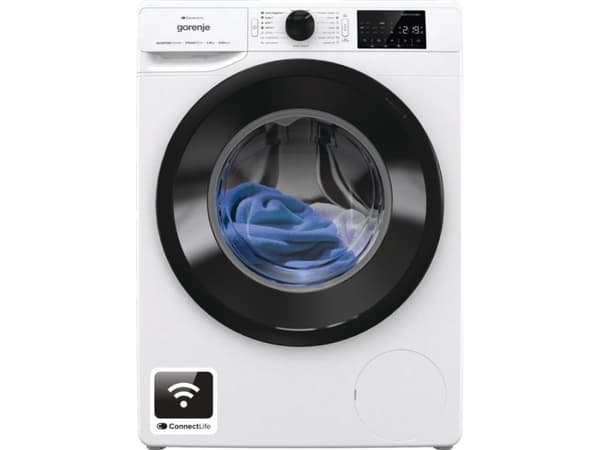 Pralka Gorenje Washing Machine | WPNEI82SBSWIFI | Energy efficiency class B | Front loading | Washing capacity 8 kg | 1200 RPM | Depth 47 cm | Width