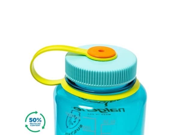 Nalgene 2020-0432, 1000 ml, Daglig bruk, Blå, Plast, Voksen, Mann/kvinne