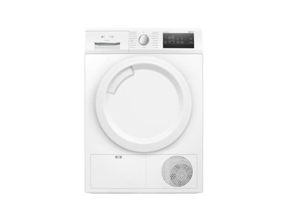 Siemens iQ300 WT43HV93, Frittstående, Frontmatet, Varme pumpe, Hvit, Rotasjon, Berøringskontroll, LED