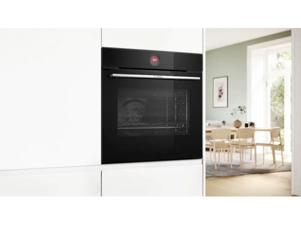 Bosch Serie 8 HBG7241B1, Medium, Elektrisk ovn, 71 l, 71 l, 30 - 300 °C, Hydrolytisk