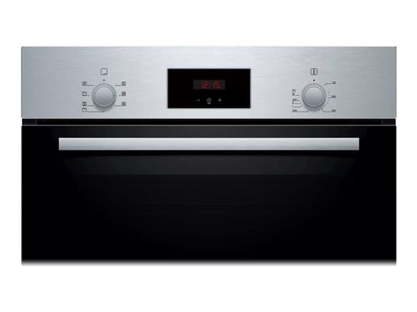 Bosch Serie | 2 HBF133BR0 - Ugn - inbyggd - fördjupning - bredd: 56 cm - djup: 55 cm - höjd: 57.5 cm - med självrengöring - Klass A - rostfritt stål