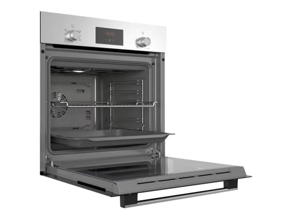 Bosch Serie | 2 HBF133BR0 - Ugn - inbyggd - fördjupning - bredd: 56 cm - djup: 55 cm - höjd: 57.5 cm - med självrengöring - Klass A - rostfritt stål
