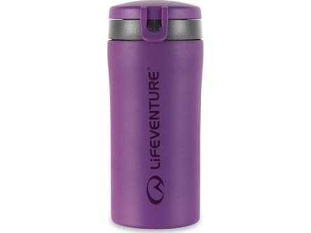 Lifeventure Flip-Top Thermal Mug, Purple