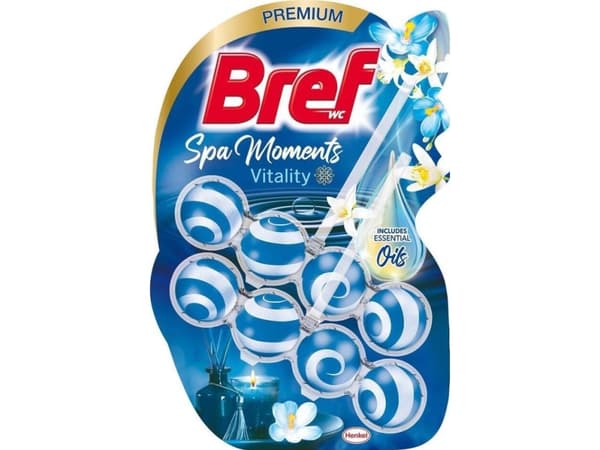 Bref Spa Moments Vitality pesu- ja tuoksususpensio kulhoille 2x50g