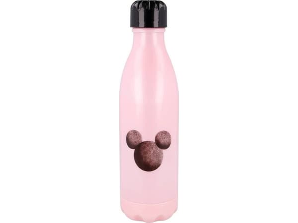 Mikke Mus-flaske med kork, rosa, 660 ml