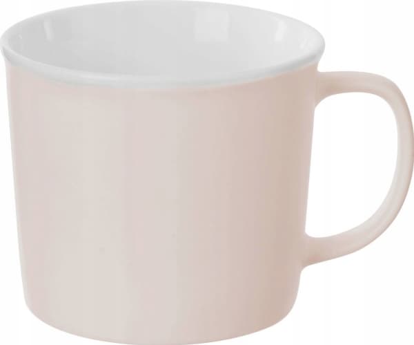 Secret de Gourmet NATURE porslinsmugg med handtag, 380 ml, ljusrosa