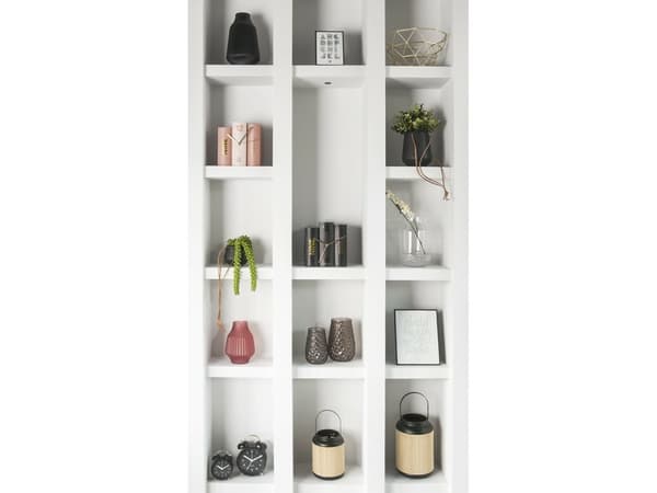 Karlsson Book, Bord, Kvartsklokke, Rektangel, Sort, Papir, Batteri