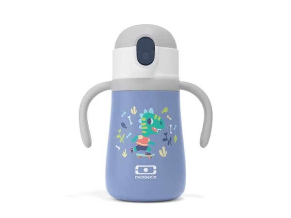 monbento MB Stram, 360 ml, Daglig användning, Blå, Polyester, Polypropylen (PP), Silikon, Tritan, 12 h, Fliplock