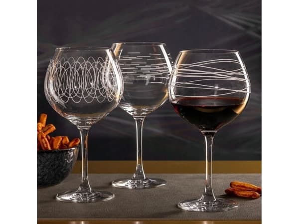 LEONARDO Casella, All-bruk vinglass, Standard glass, Glass, Gjennomsiktig, 630 ml, 21 cm