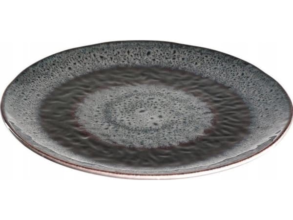 LEONARDO Matera, Middagstallerken, Rund, Keramisk, Grå, 23 cm, 20 mm