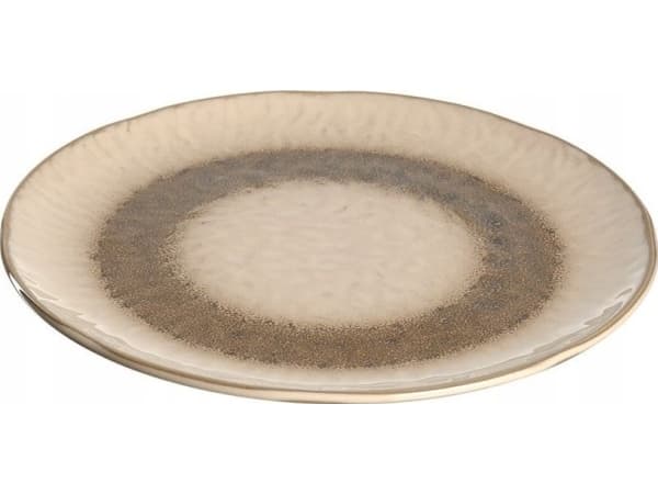 LEONARDO Matera, Middagstallerken, Rund, Keramisk, Sand, 23 cm, 20 mm