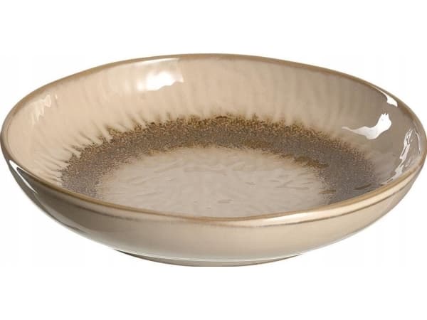 LEONARDO 018536, Forrettsfat, Rund, Keramisk, Beige, Brun, 20,7 cm, 207 mm