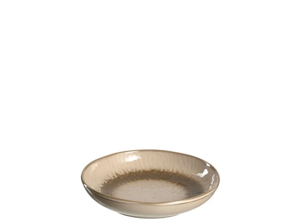 LEONARDO 018536, Forrettsfat, Rund, Keramisk, Beige, Brun, 20,7 cm, 207 mm