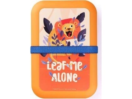 Amuse Lunchbox z gumką Leaf me alone / Amuse