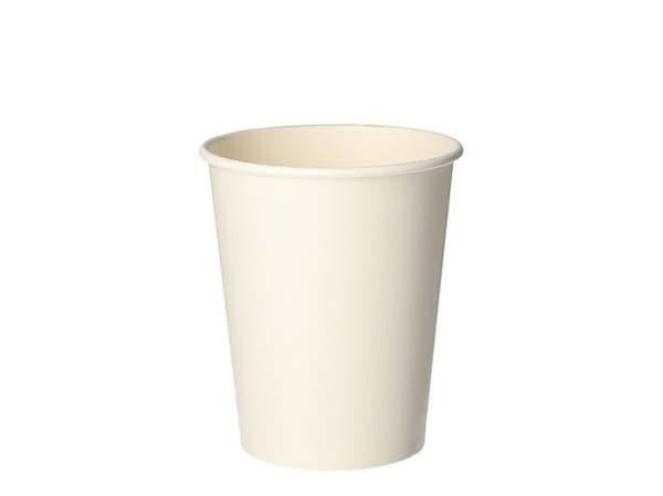Papstar Pure, 200 ml, Pahvi, Polylaktidi (PLA), Valkoinen, 8 cm, 92 mm, 1000 kpl