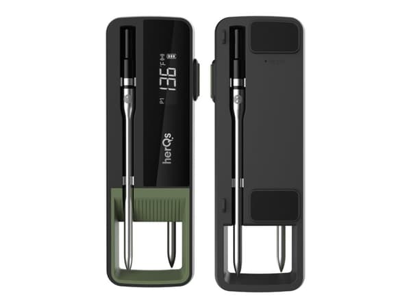 HerQs Double Max - Köttermometer - till barbequegrill