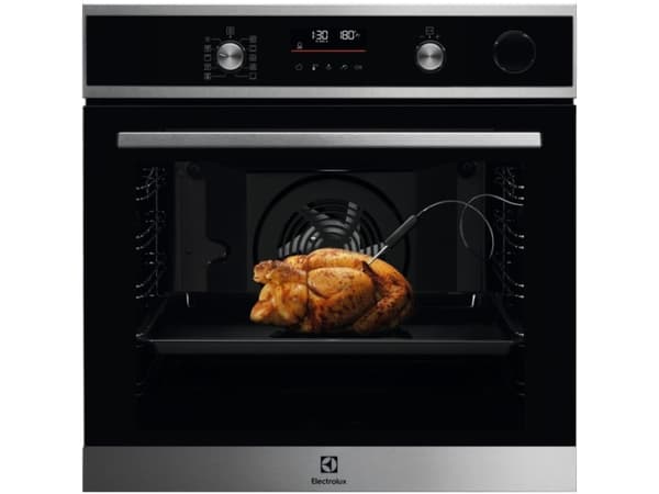 Electrolux EOC6H76X, Medium, Elektrisk ovn, 72 l, 72 l, 30 - 300 °C, 6 hyller