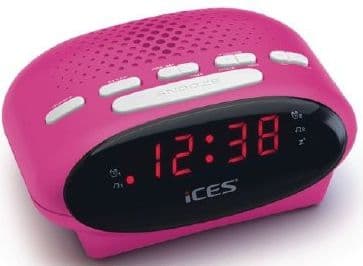 Ices ICR-210 Uhr Pink Radio (ICR210 PINK)