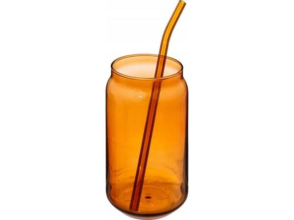 Secret de Gourmet Brunt glassglass med tube BE VINTAGE, 520 ml