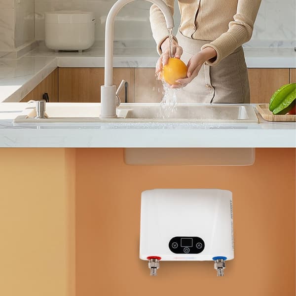 Pikavete sähköinen vedenlämmitin 5,5KW, energiatehokas, kosketusohjaus