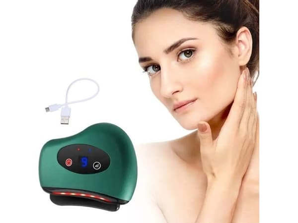 Aptel trådløs massasjeenhet Gua Sha MASSAGER grønn DA65