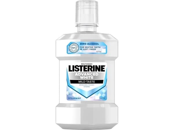 Advanced White Mild Taste Mouthwash (UNI,1000 ml)