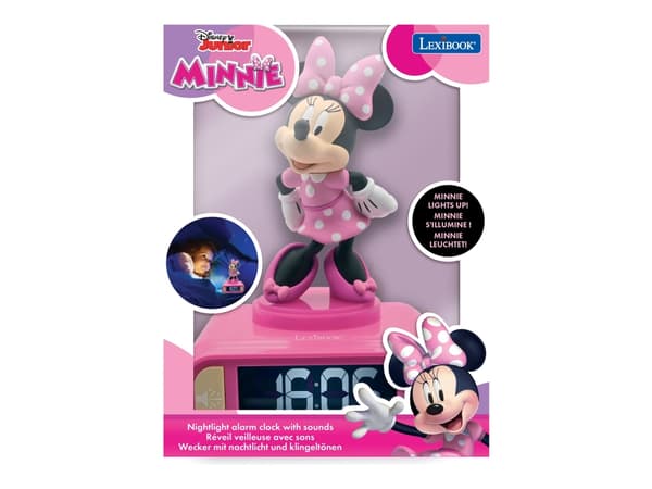 Lexibook Minnie Mouse - Alarmklokke - elektronisk - skrivebord
