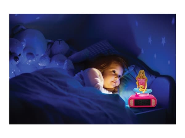Lexibook Barbie - Herätyskello - elektroninen - työpöytä - työpöytä
