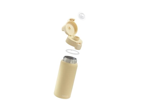 SIGG 6022.30, 500 ml, Päivittäinen käyttö, Keltainen, Ruostumaton teräs, Aikuinen, Mies/Nainen