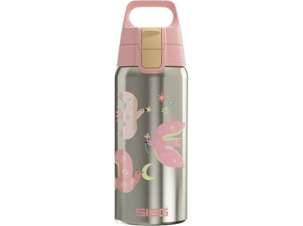 SIGG 6023.40, 500 ml, Daglig bruk, Rosa, Rustfritt stål, Rustfritt stål, Barn, Jente