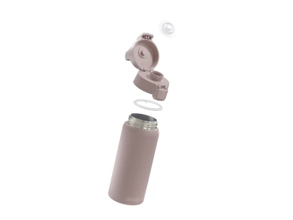 SIGG 6022.10, 500 ml, Daglig bruk, Rustfritt stål, Voksen, Mann/kvinne, Flippkork
