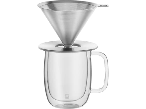 Set: coffee dripper + Zwilling Coffee glass