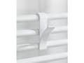 Miniatyrbilde 3 av 5: WENKO 4468160100, Innendørs, Håndklekrok, Hvit, Plast, 25 mm, 70 mm