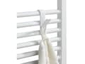 Miniatyrbilde 2 av 5: WENKO 4468160100, Innendørs, Håndklekrok, Hvit, Plast, 25 mm, 70 mm