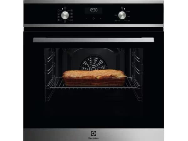 Electrolux EOF5H50BX, Medium, Elektrisk ovn, 2090 W, 65 l, Innebygget, Sort Sort