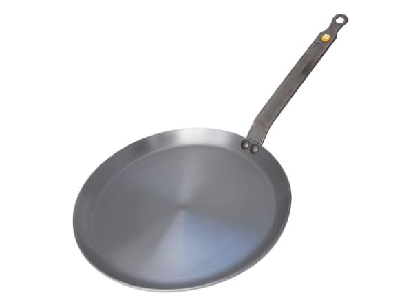 de Buyer 5615.30 ''Mineral B Element'' Pannekakepanne - Belagt med bivoks - Hvit stålplate - Diameter 30 cm