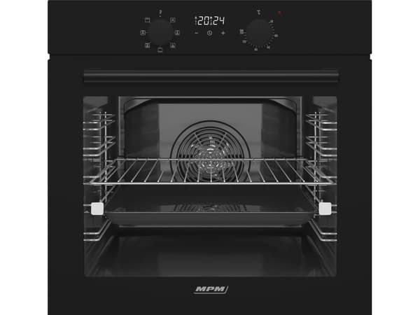 MPM MPM-63-BO-25 ovn 60cm svart ovn
