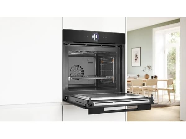 Bosch Serie 8 HMG976KB1, Medium, Elektrisk ovn, 67 L, 67 L, 30 - 300 °C, 800 W