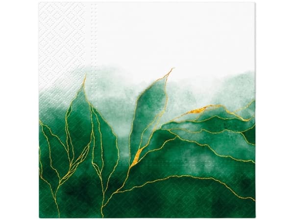 Paw Napkins Paper Green Dream 33X33cm 20Pcs