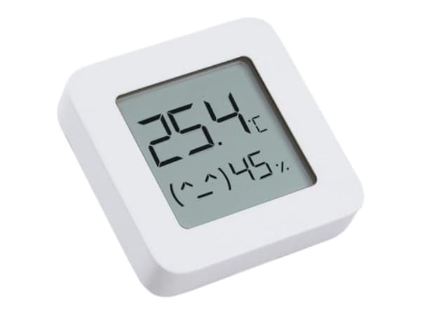 Xiaomi Mi Home Bluetooth Thermometer 2, inomhus, °C, 0 - 60 ° C, Digital, Vit, Akrylnitrilbutadienstyren (ABS), Polymetylmetakrylat (PMMA)